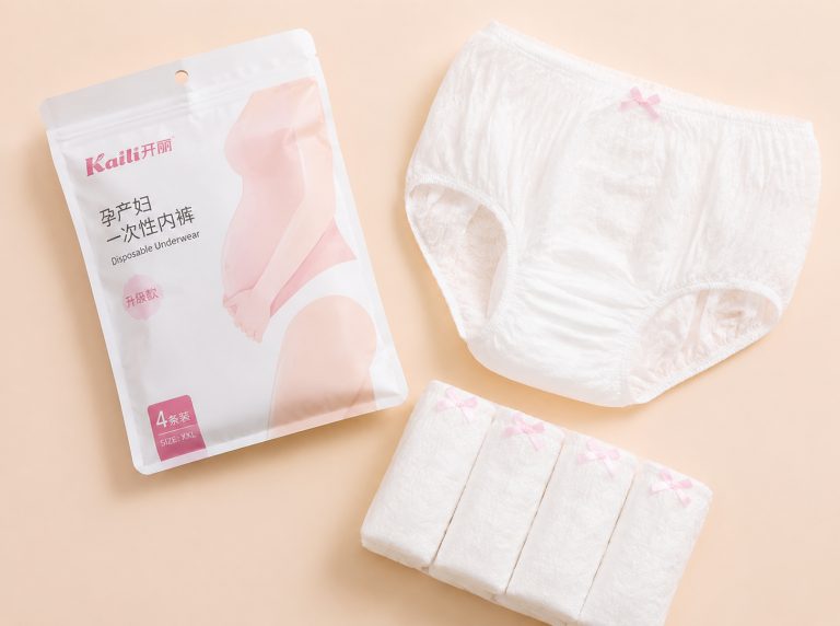 咸阳纯棉高腰孕妇一次性内裤